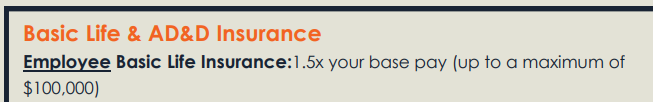 group term life insurance